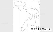 Blank Simple Map of Bujumba, no labels