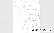 Blank Simple Map of Bujumba