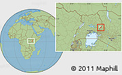 Savanna Style Location Map of Kongasis, highlighted parent region, within the entire country
