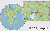 Savanna Style Location Map of Kongasis