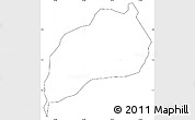Blank Simple Map of Kongasis, cropped outside