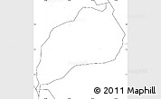 Blank Simple Map of Kongasis, no labels