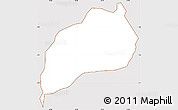 Classic Style Simple Map of Kongasis, cropped outside