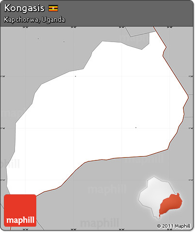 Gray Simple Map of Kongasis