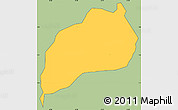 Savanna Style Simple Map of Kongasis, cropped outside