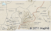 Shaded Relief 3D Map of Kween
