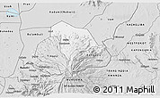 Silver Style 3D Map of Kween