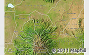 Satellite Map of Kween