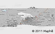 Gray Panoramic Map of Kween