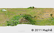 Satellite Panoramic Map of Kween