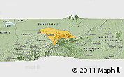 Savanna Style Panoramic Map of Kween