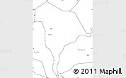 Blank Simple Map of Kween