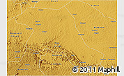 Physical 3D Map of Kiboga