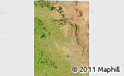 Satellite 3D Map of Kotido