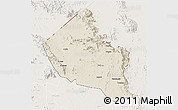 Shaded Relief 3D Map of Dodoth, lighten