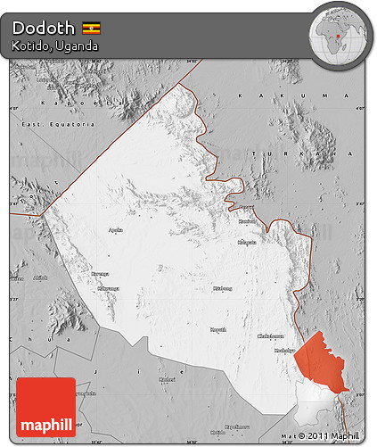 Gray Map of Dodoth