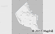Gray Map of Dodoth, single color outside