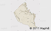 Shaded Relief Map of Dodoth, cropped outside
