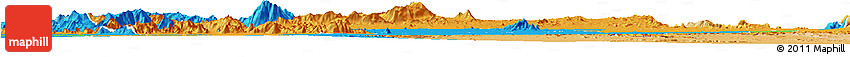 Political Horizon Map of Kotido