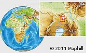 Physical Location Map of Labwor, highlighted parent region