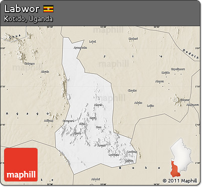 Classic Style Map of Labwor