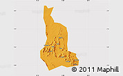 Political Map of Labwor, cropped outside