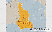 Political Map of Labwor, lighten, semi-desaturated
