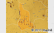Political Map of Labwor, physical outside