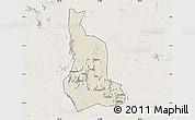 Shaded Relief Map of Labwor, lighten
