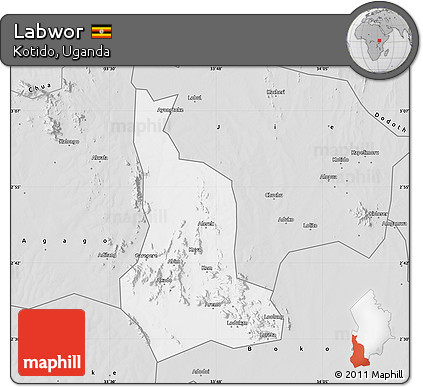 Silver Style Map of Labwor