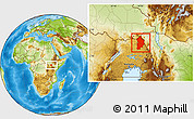 Physical Location Map of Kotido