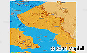 Political Panoramic Map of Kotido