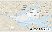 Classic Style 3D Map of Kioga