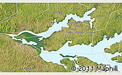 Satellite 3D Map of Kioga
