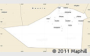 Classic Style Simple Map of Kioga