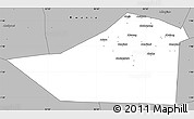 Gray Simple Map of Kioga