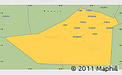 Savanna Style Simple Map of Kioga