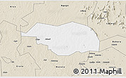 Classic Style 3D Map of Otuke