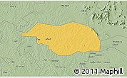 Savanna Style 3D Map of Otuke