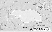 Silver Style 3D Map of Otuke