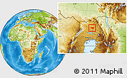 Physical Location Map of Otuke