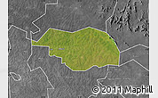 Satellite Map of Otuke, desaturated