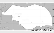 Gray Simple Map of Otuke