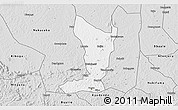 Silver Style 3D Map of Katikamu