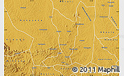 Physical Map of Katikamu