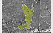 Satellite Map of Katikamu, desaturated