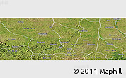 Satellite Panoramic Map of Katikamu