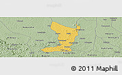 Savanna Style Panoramic Map of Katikamu