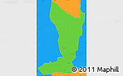Political Simple Map of Katikamu