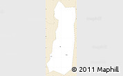 Classic Style Simple Map of Wabusana (Bamunanika)